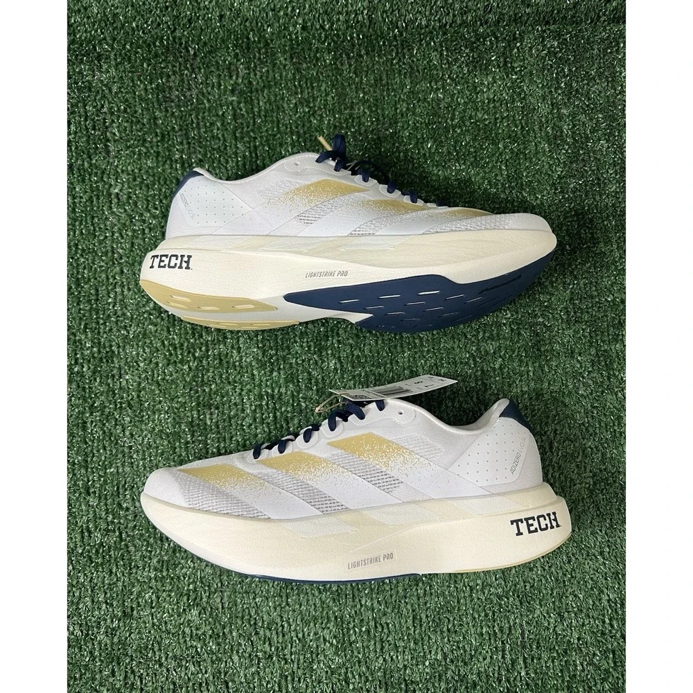 Adidas Adizero Evo SL Shoes Georgia Tech Yellow Jackets Men's Size 7 JQ4577